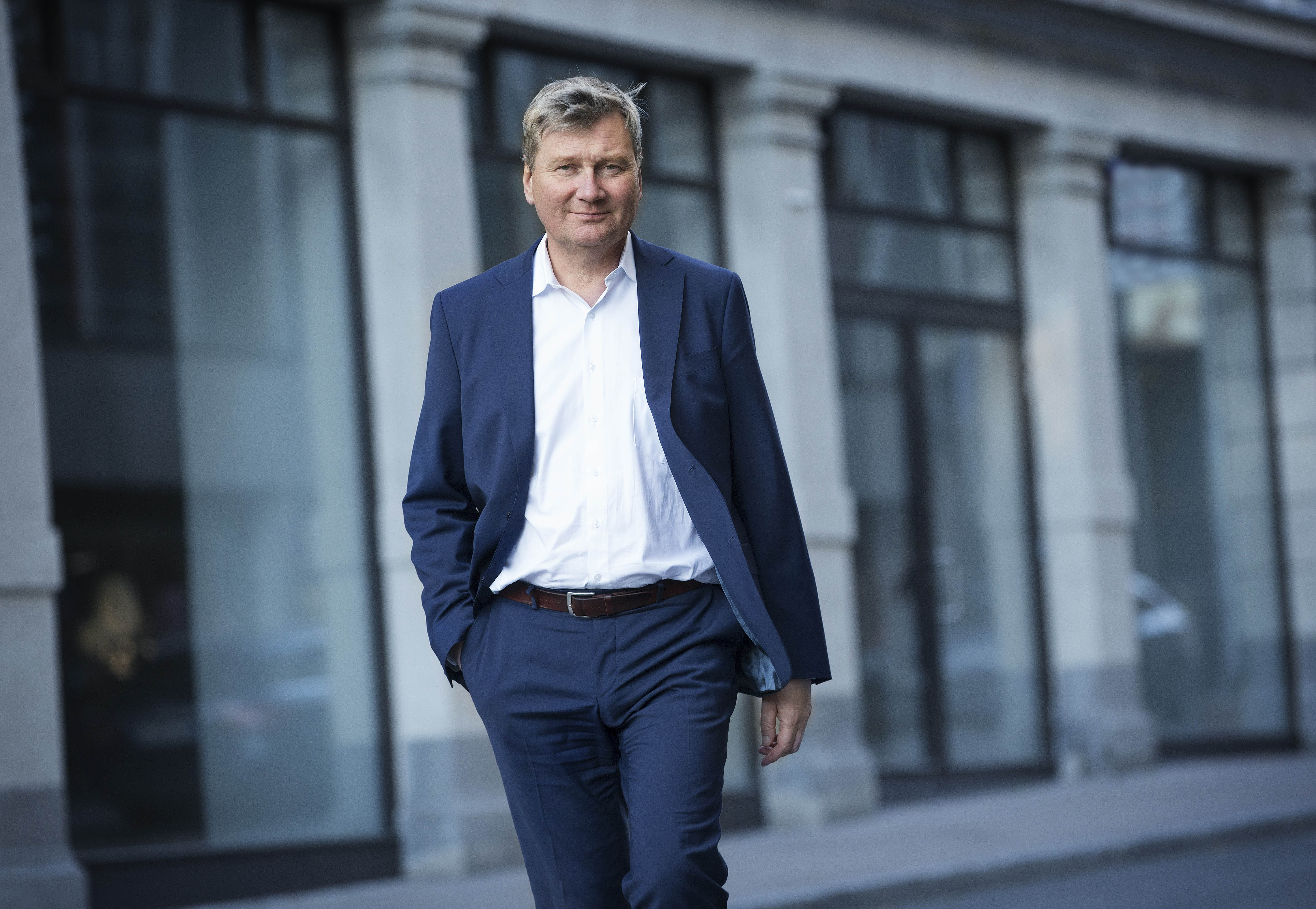 Konsernsjef Helge Dalen. Foto