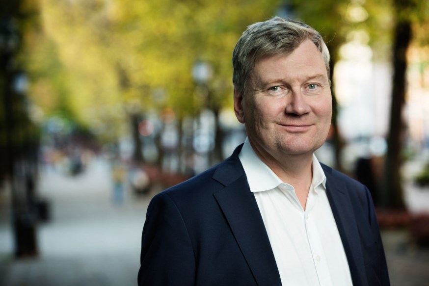 Konsernsjef Helge Dalen. Foto