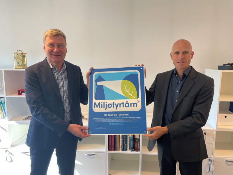 Helge Dalen og Rolf Kristian Kofoed. Foto