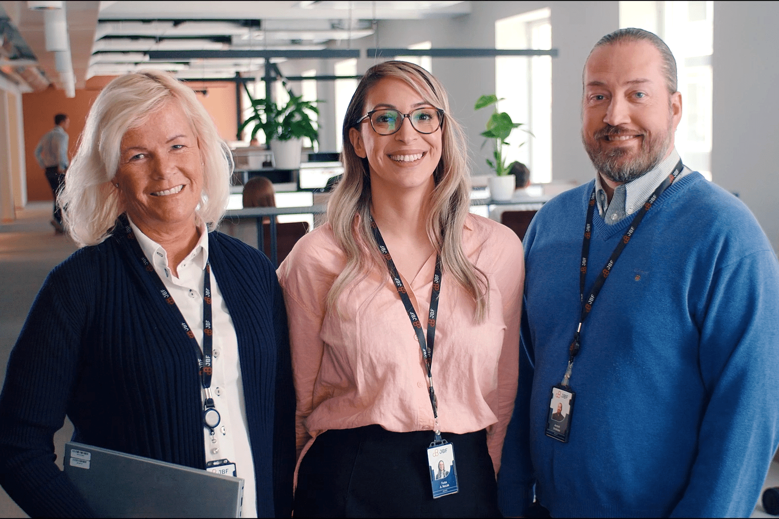 Tre rådgivere i JBF