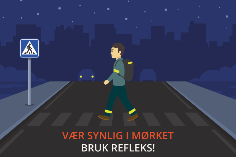 Husk refleks i mørket