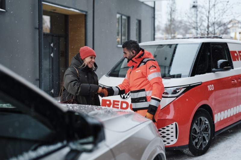 Ring REDGO om du trenger veihjelp