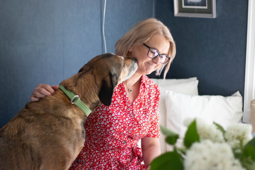Liv med hunden sin Bella