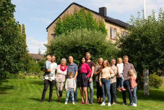 Jbf-familien. Foto